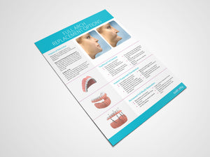 Full-Arch Replacement Options 8.5x11 Treatment Presentation Aide